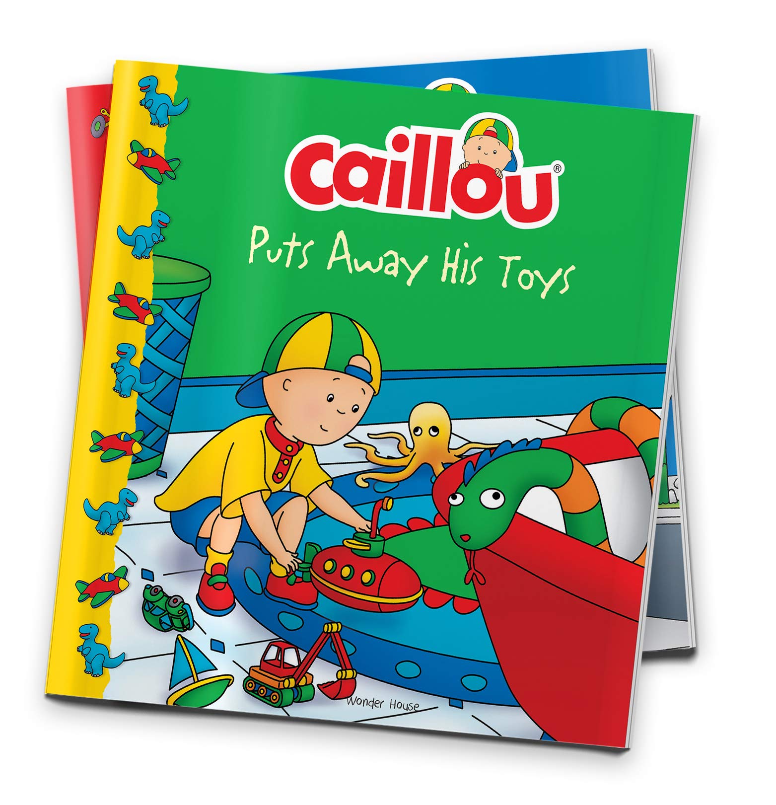 Caillou Puts Away His Toys