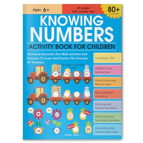 Knowing Numbers Activity Book For Children