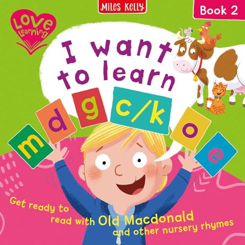 I Want to Learn: M D G C K O E : Book 2