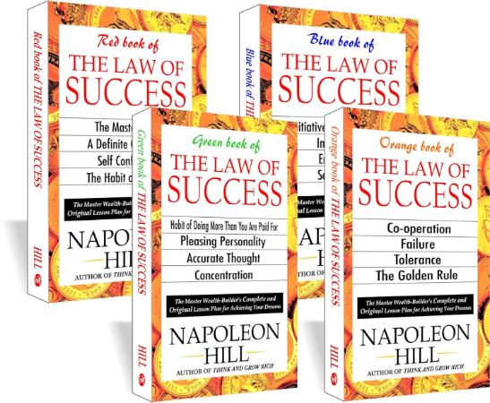 The Law of Success : Set of 4 Books
