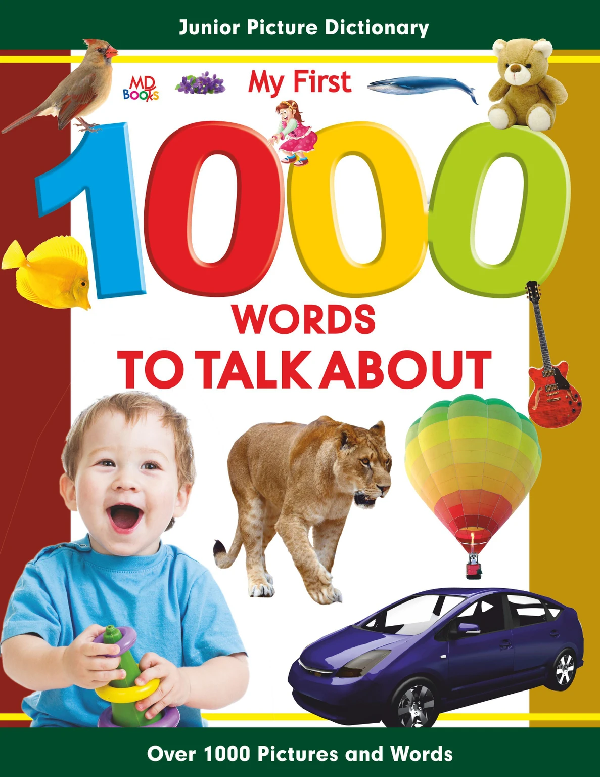 1000 Picture Dictionary To Talk About Paperback