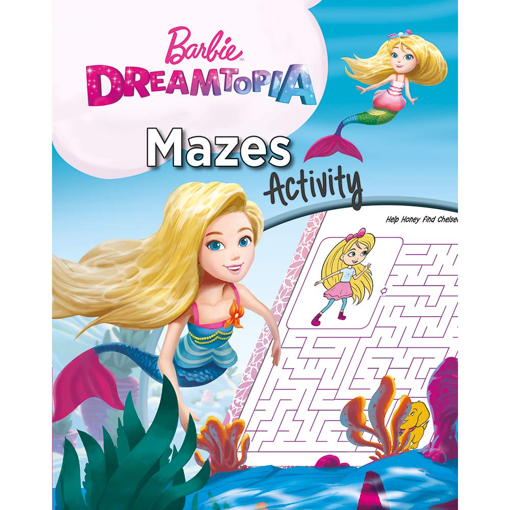 Barbie Dreamtopia Mazes Activity