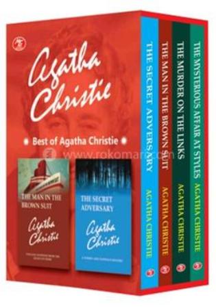 Agatha Christie : Set of 4 Books Red