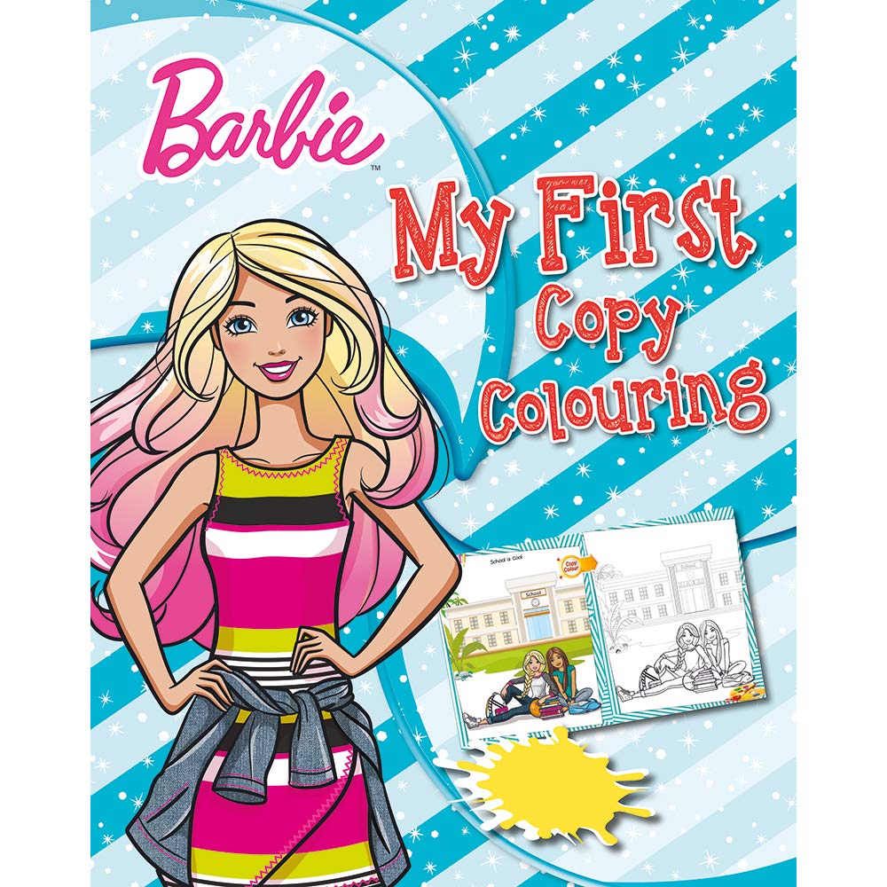 Barbie My First Copy Colouring
