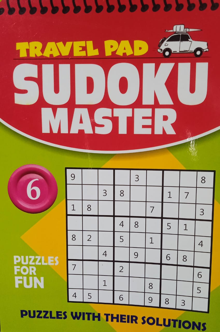 Travel Pad Sudoku Master 6