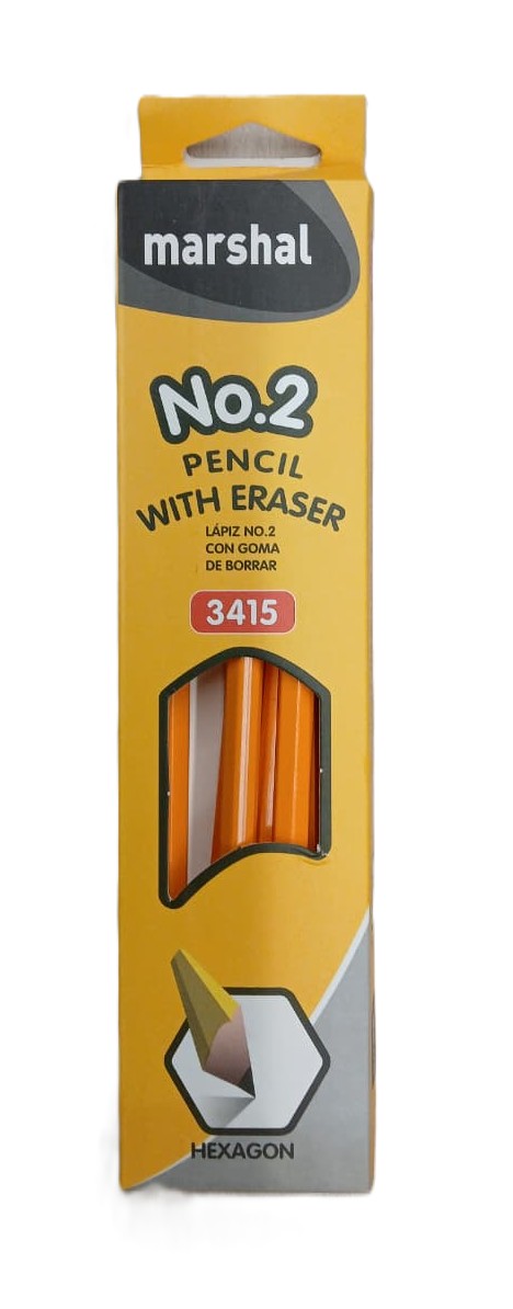 Marshal HB Pencil 12Pcs : 3415