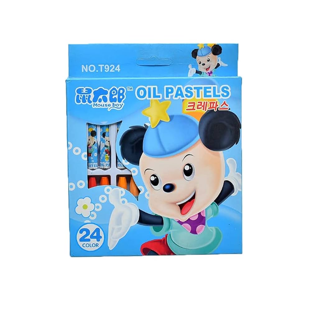 24 Color Oil Pastels : T924