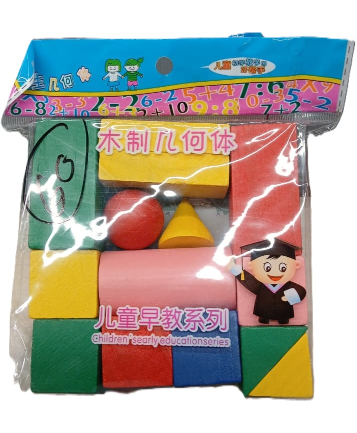 Wood Puzzle Shapes medium