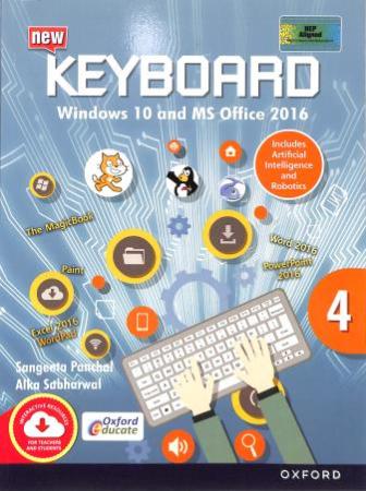 Keyboard 4 - Windows 10 and MS Office 2016 :With AI And Robotics