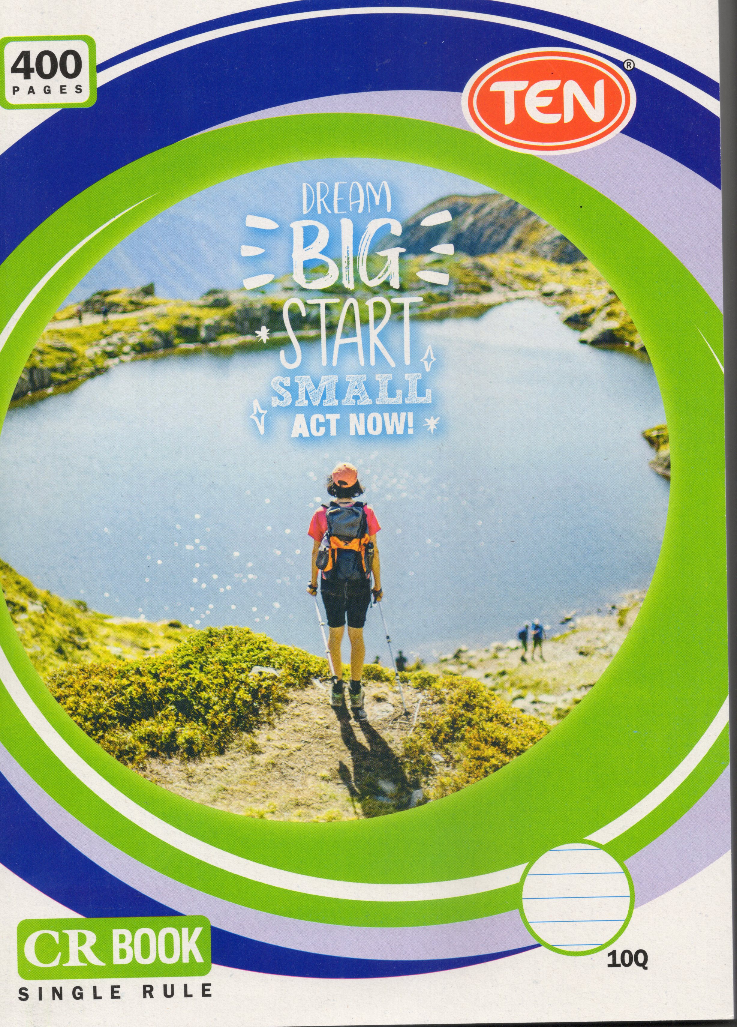 Ten Cr Single Rule 400Pg