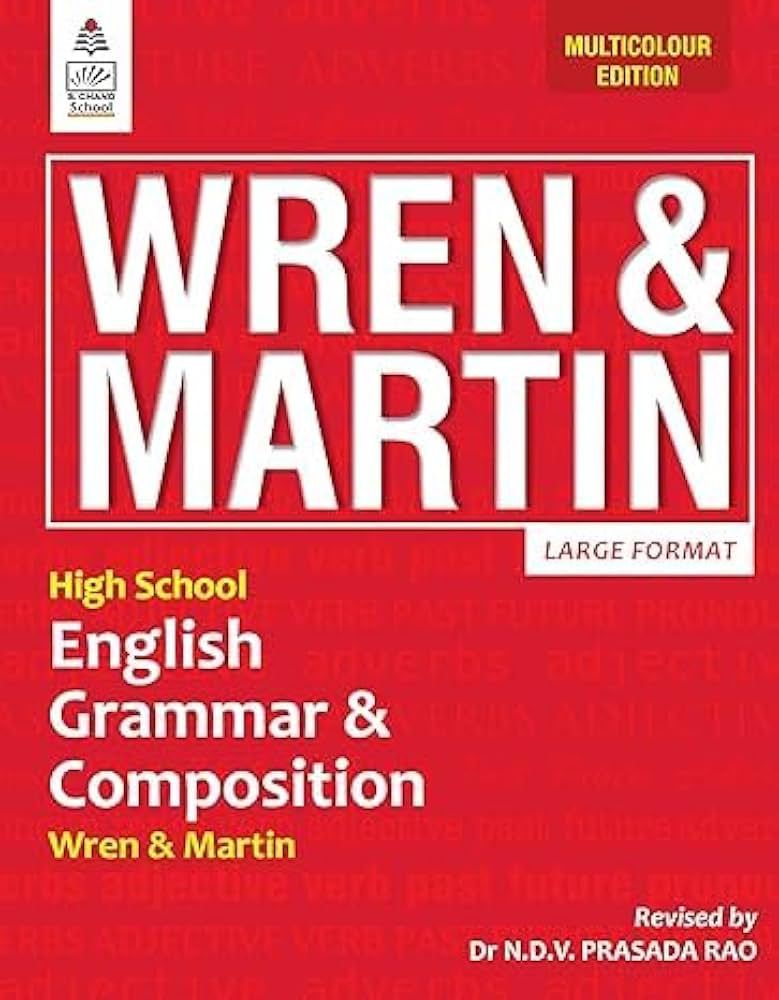 High School English Grammar and Composition- Multicolor Edition