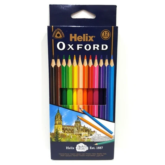 Helix 12 Colour Pencils