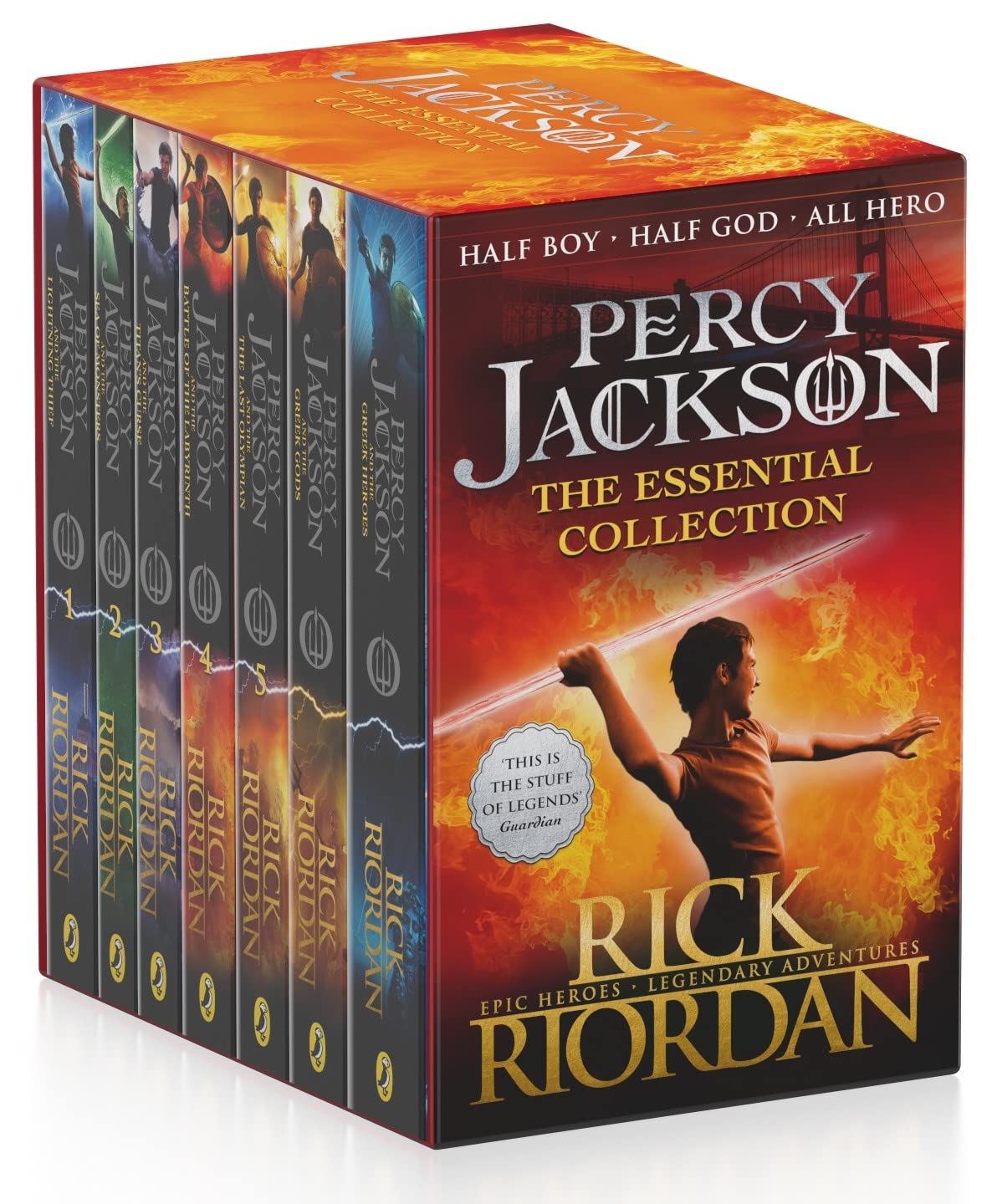 The Essential Percy Jackson Collection  : 7 Books Set