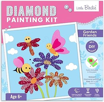 DIY Diamond Painting Kit Garden Friends