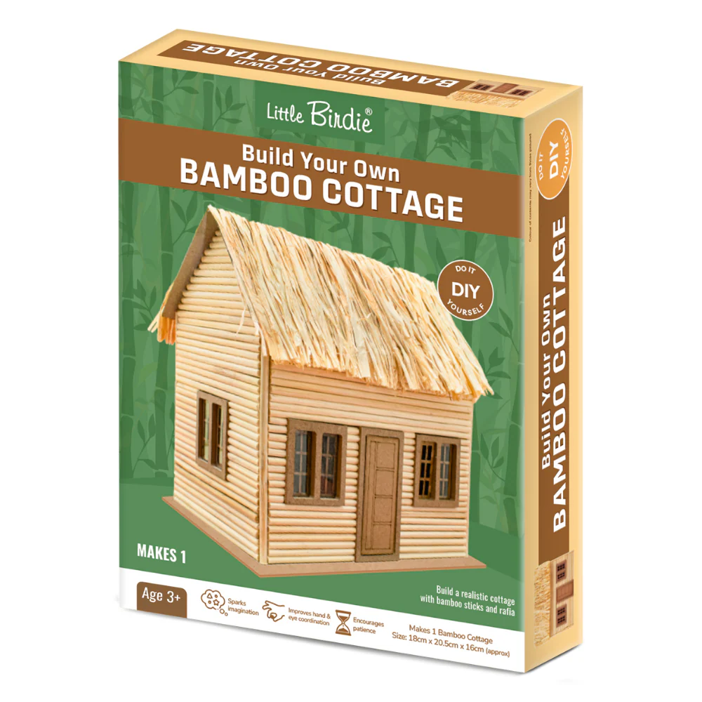 DIY Build Your Own Bamboo Cottage Kit