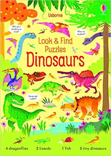 Look and Find Puzzles Dinosaurs