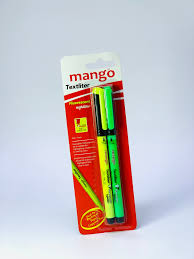 Mango Textliter Yellow and Green Blister Pack