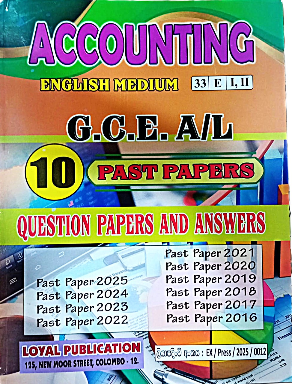 A Level Past Papers Accounting : 2016 - 2025