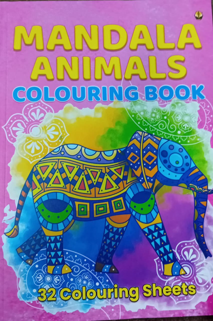 Mandala Coloring Book Animals