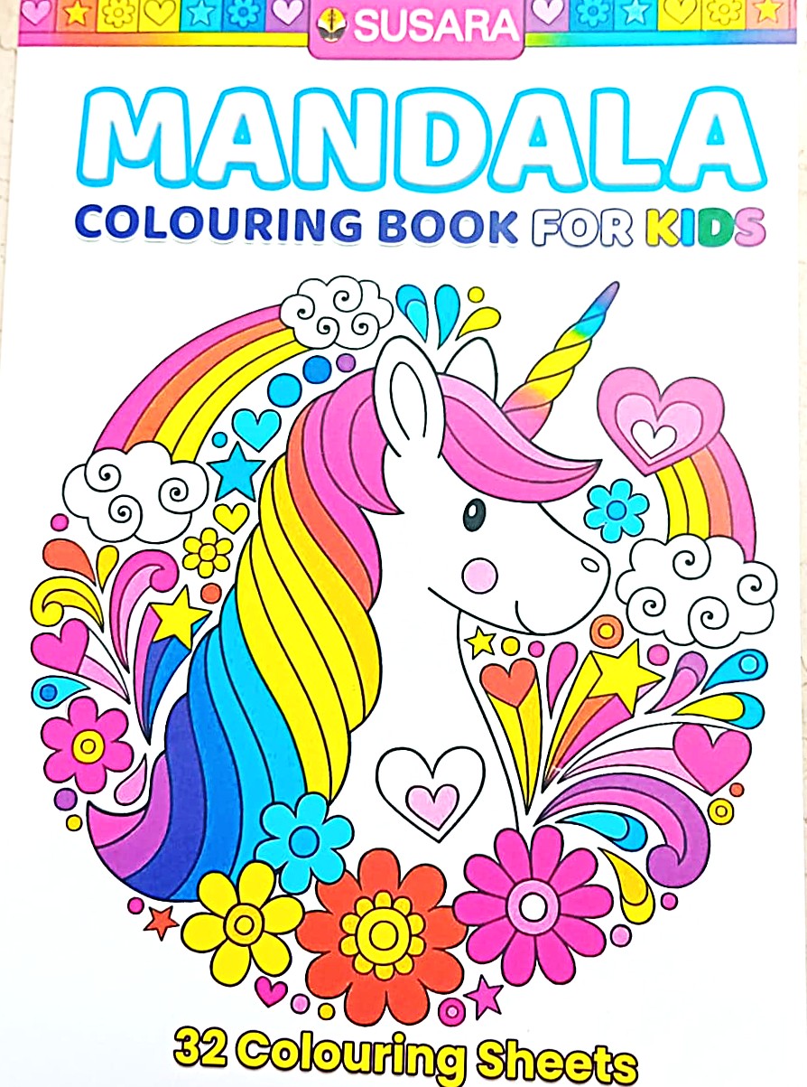Mandala Coloring Book for Kids