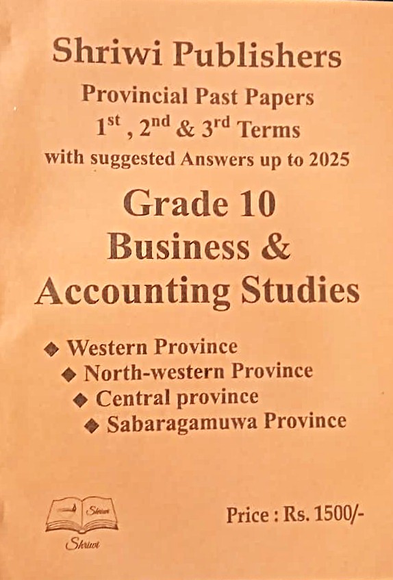 Business Studies and Accounting Grade 10 : Provincial Past Papers with Answers Up to 2025
