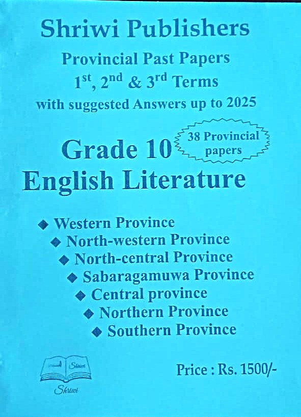 English Language Grade 10 : Provincial Past Papers with Answers Upto 2025