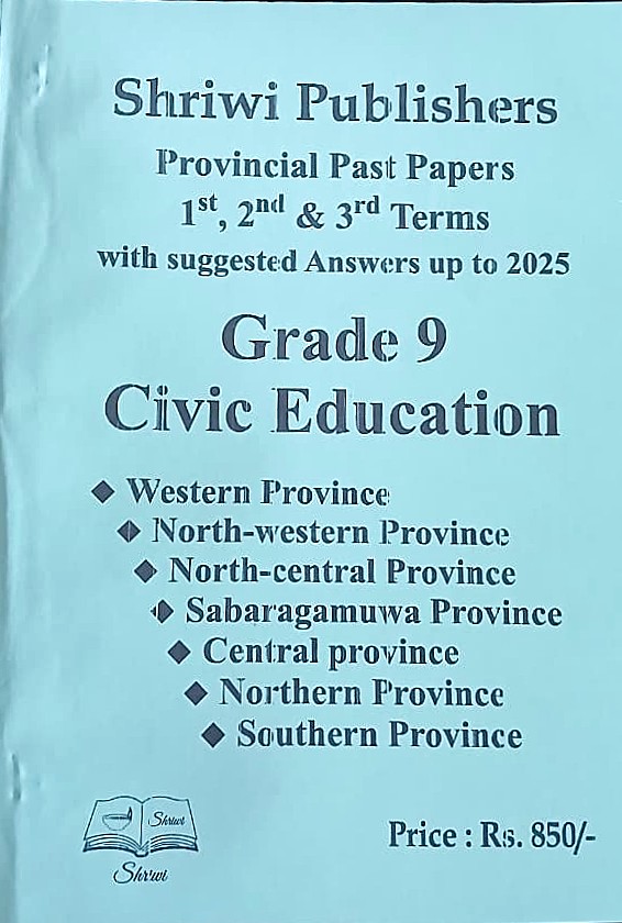 Civic Education Grade 9 : Provincial Past Papers with Answers Up to 2025