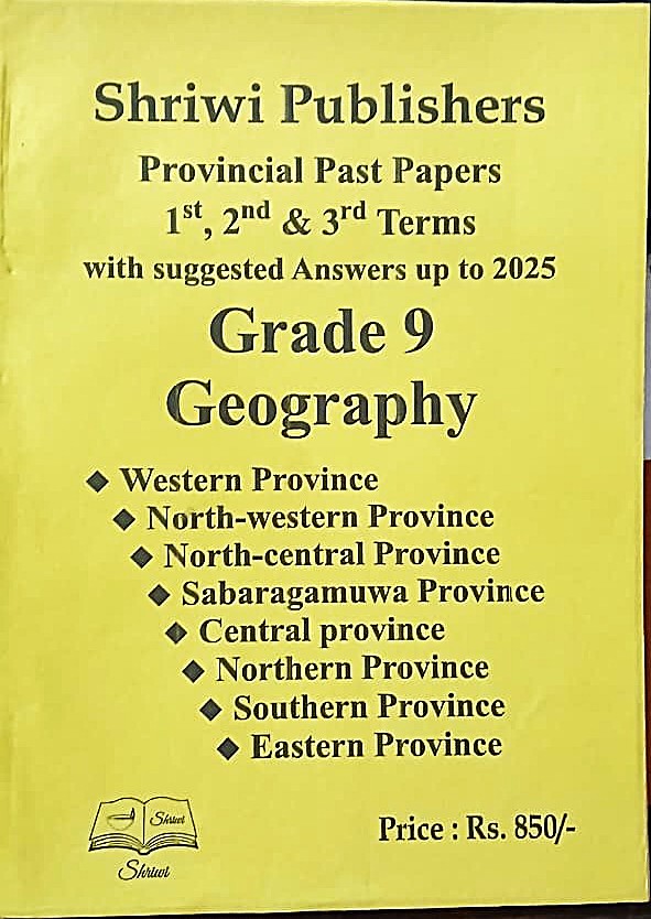 Geography Grade 9 : Provincial Past Papers with Answers Upto 2025