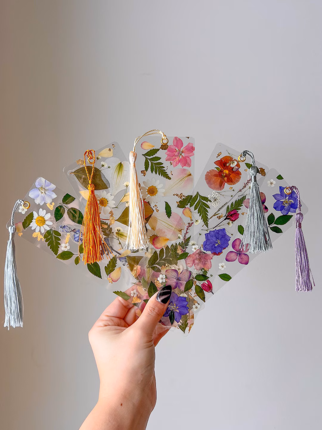 Handmade Laminated Bookmarks