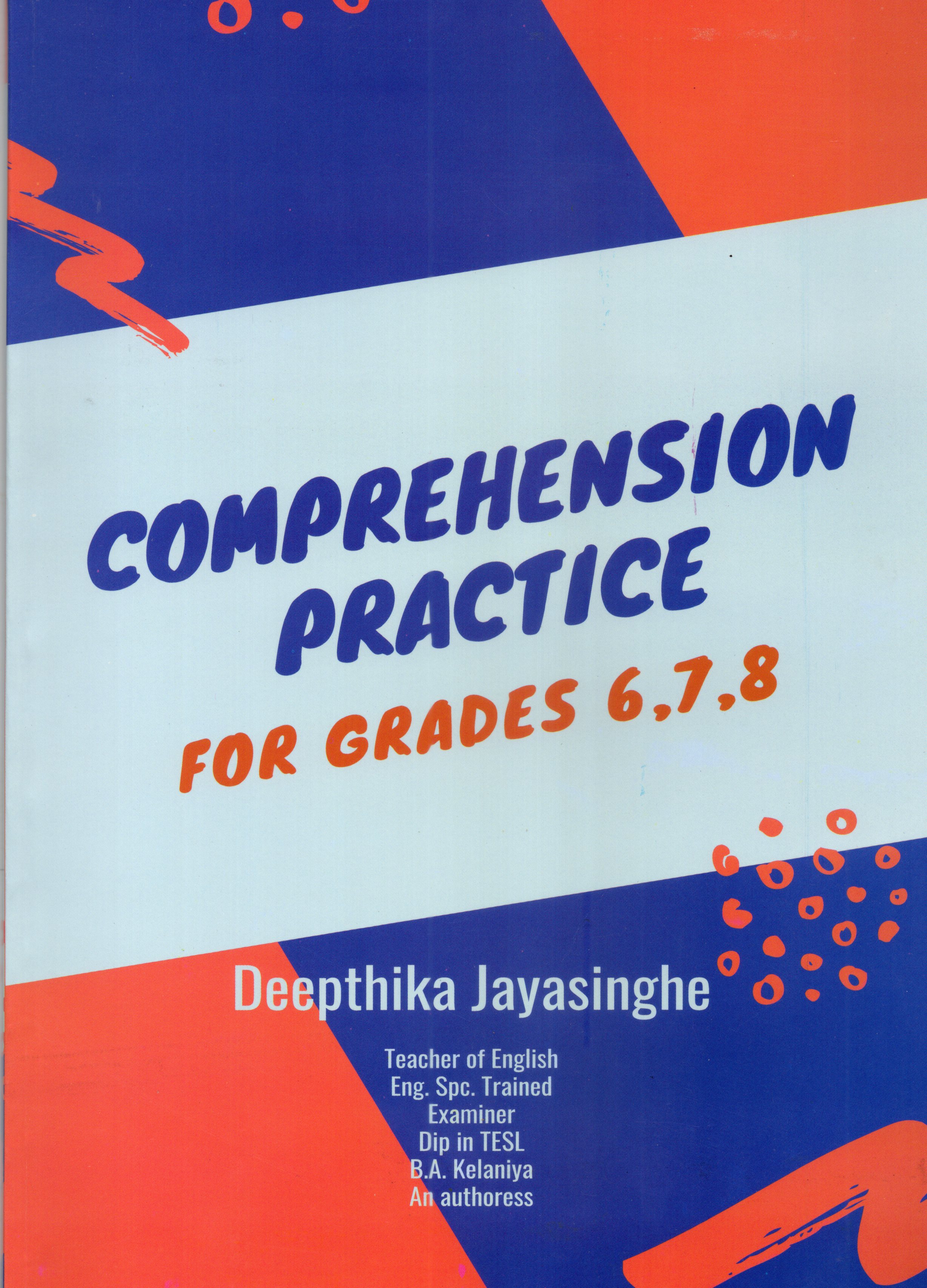 Comprehension Practice For Grade 6 to 8