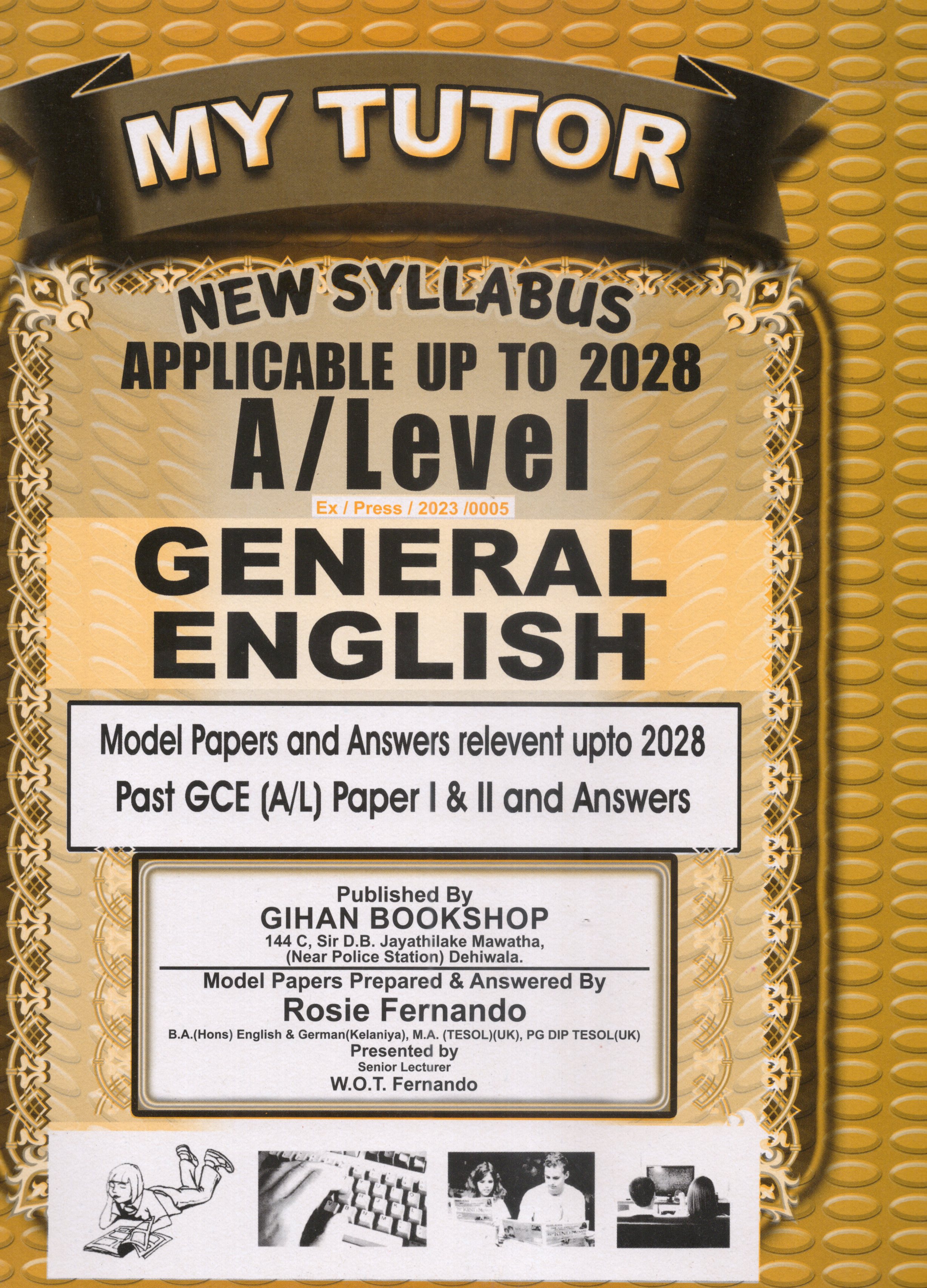 My Tutor A Level General English Past Papers I and II : 2025