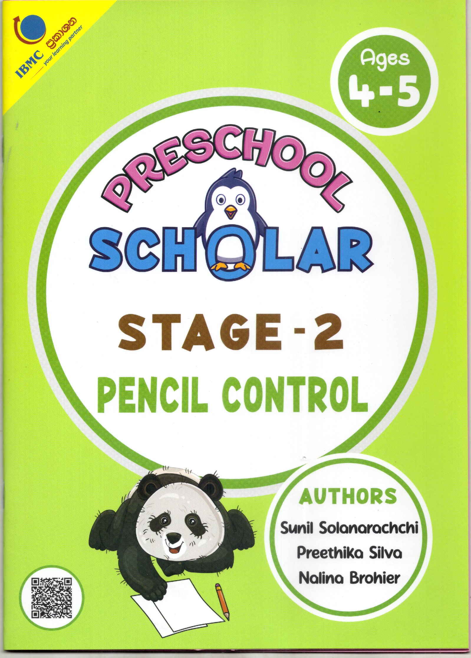 Preschool scholar stage 2 : Pencil Control