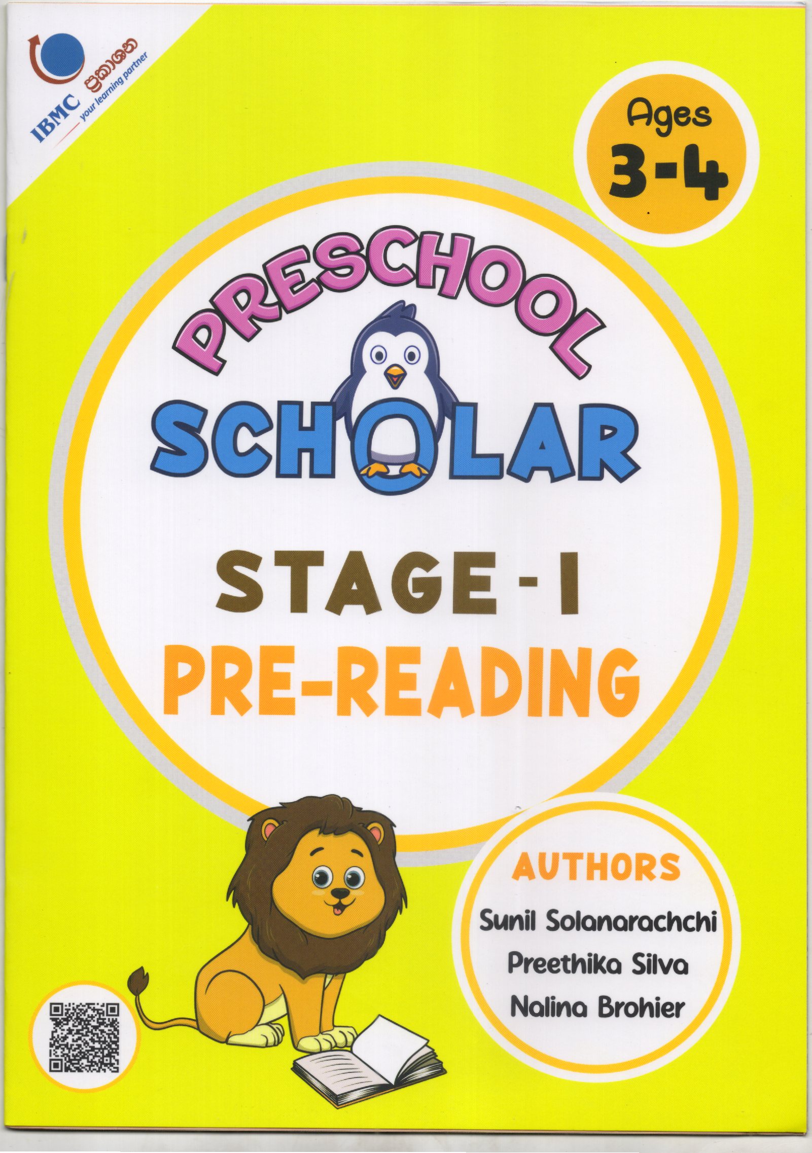Preschool scholar stage 1 : Pre Reading