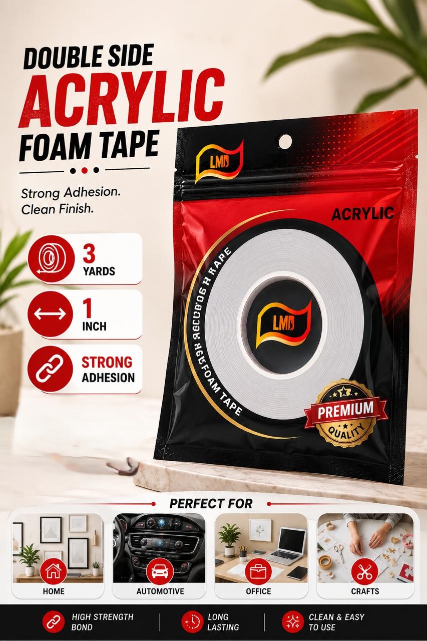 Double side Acrylic foam Tape 1inch