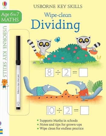Usborne Key Skills: Wipe Clean Dividing 6-7