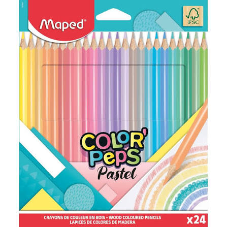 Maped Color Peps Pastel 24pcs