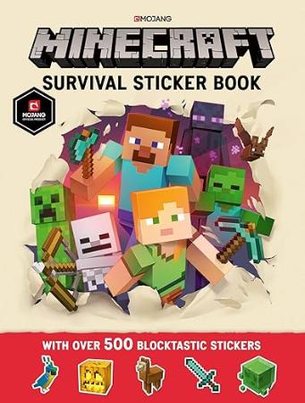 Minecraft Survival Sticker Book