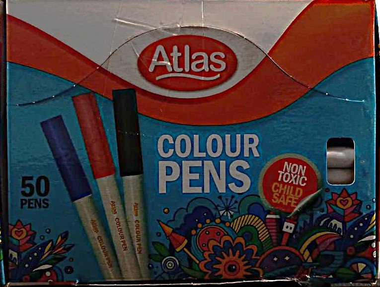 Atlas Colour Pen Blue