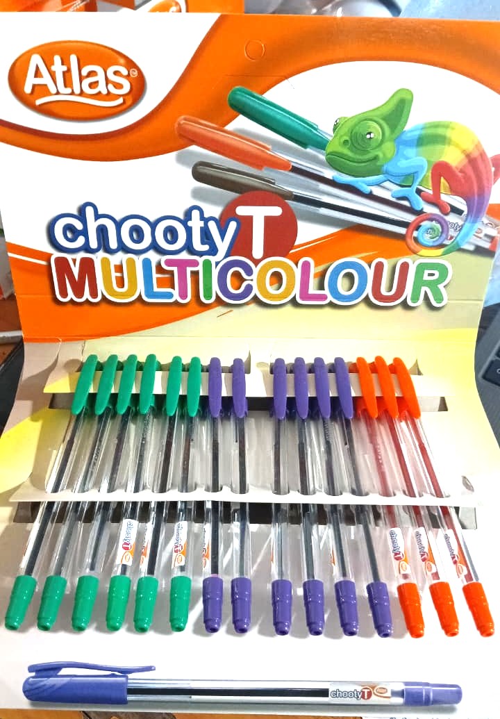Atlas Chooty T Multicolour Assorted 30pcs