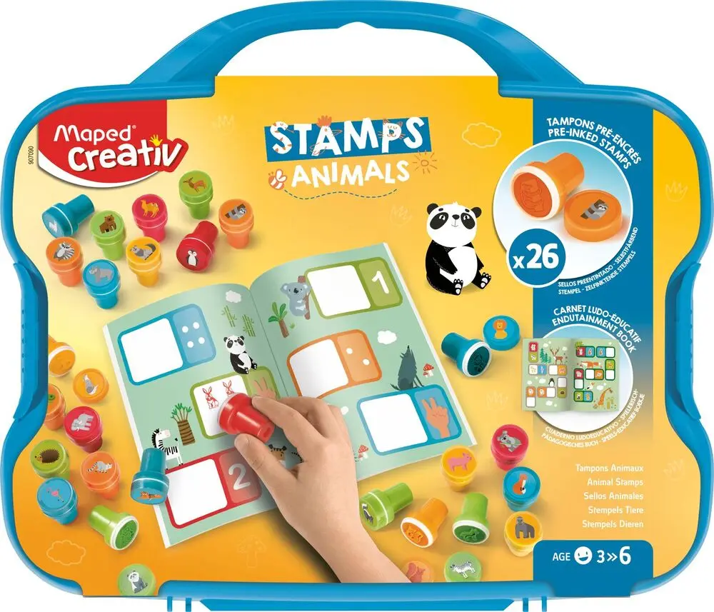 Maped Creativ Animal Stamps Set