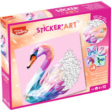 Maped Creativ Sticker Art Origami Animals Set