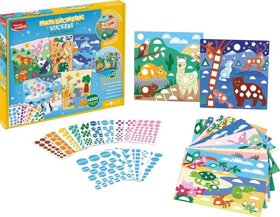 Maped Creativ Maxi Geometric Stickers Set
