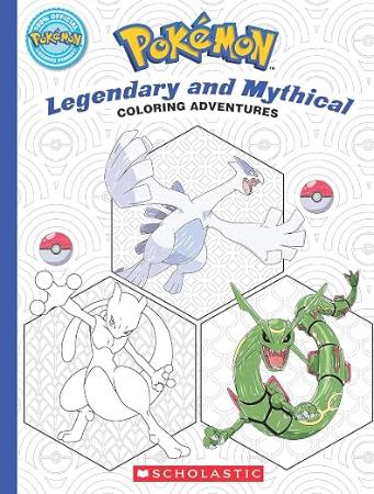 Pokemon: Legendary and Mythical Pokemon:Coloring Adventures
