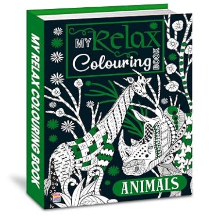 My Relax Animal Colouring Book: Green Disney Villains Colouring