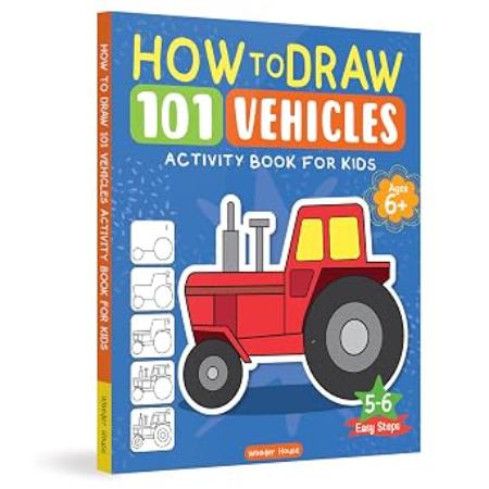 How to Draw: 101 Vehicles
