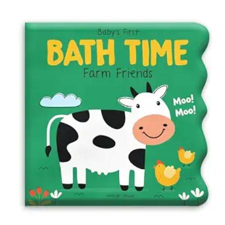 Babys First Bath Time: Farm Friends