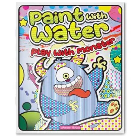 Paint with Water: Play with Monsters