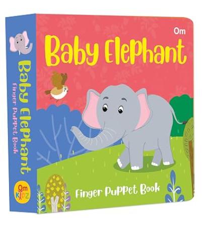 Baby Elephant Finger Puppet Book