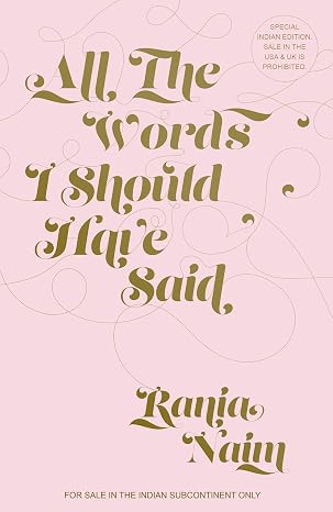 All the Words I should Have Said