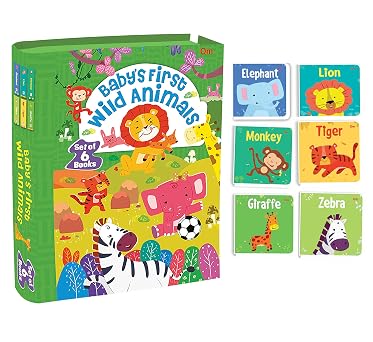 Babys First Wild Animals Box Set